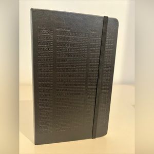Moleskine Passion Travel Journal Hard Cover Large 5" x 8.25" Black